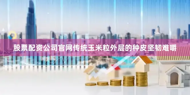 股票配资公司官网传统玉米粒外层的种皮坚韧难嚼