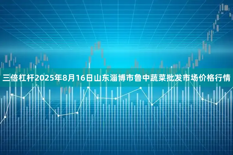 三倍杠杆2025年8月16日山东淄博市鲁中蔬菜批发市场价格行情